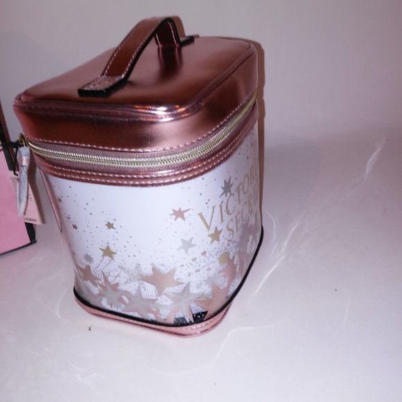 Victoria Secret Travel Case Make‎ Up Bag Small Tote - Picture 4 of 8